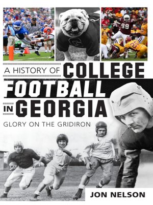 cover image of A History of College Football in Georgia